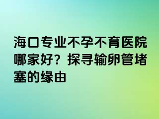 ?？趯I(yè)不孕不育醫(yī)院哪家好？探尋輸卵管堵塞的緣由